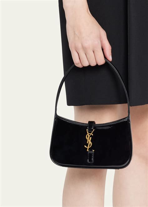 ysl mini leather shoulder bag